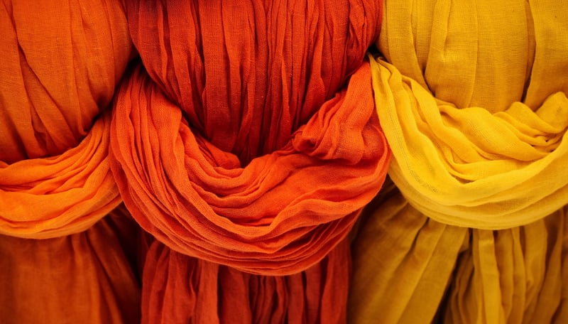 Thrifted fabric for upcycling